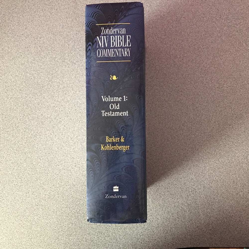 Zondervan NIV Bible Commentary Volume 1 Old Testament 1994 Hardcover - Picture 3 of 14